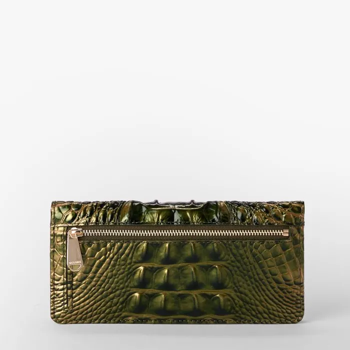 Women Brahmin Wallets and Wristlets Ady Wallet Matcha Green Melbourne