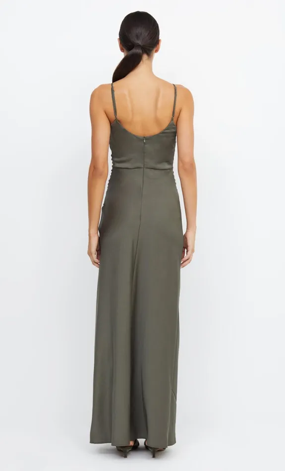 Women Bridesmaids Bec Bridge ETERNITY SCOOP MAXI DRESS Dark Willow