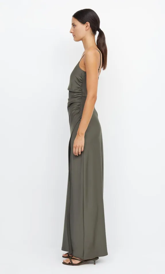 Women Bridesmaids Bec Bridge ETERNITY SCOOP MAXI DRESS Dark Willow