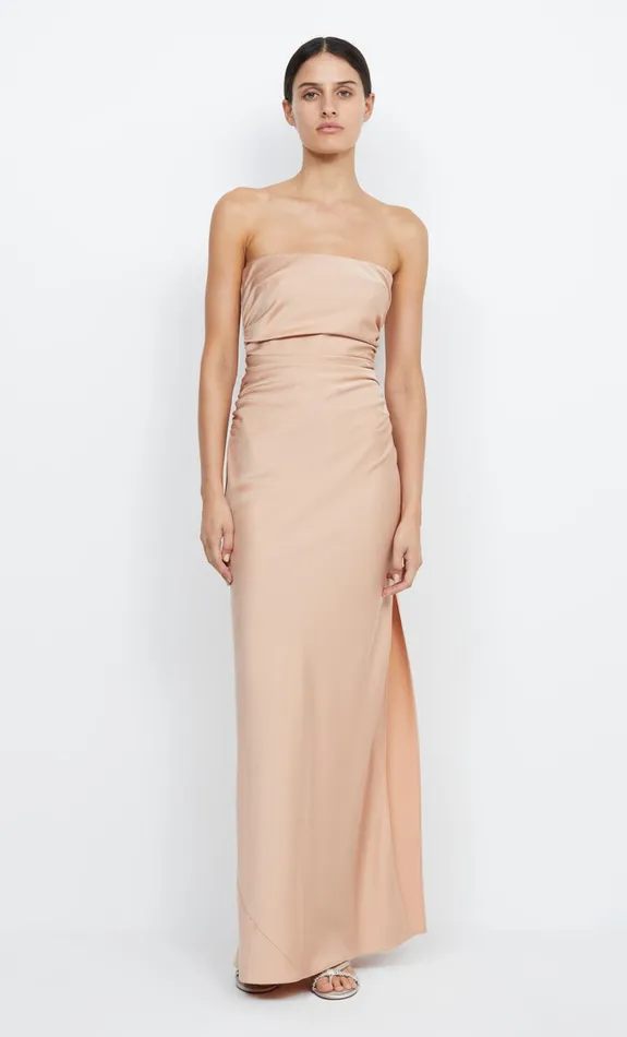 Women Bridesmaids Bec Bridge ETERNITY STRAPLESS MAXI Rose Gold
