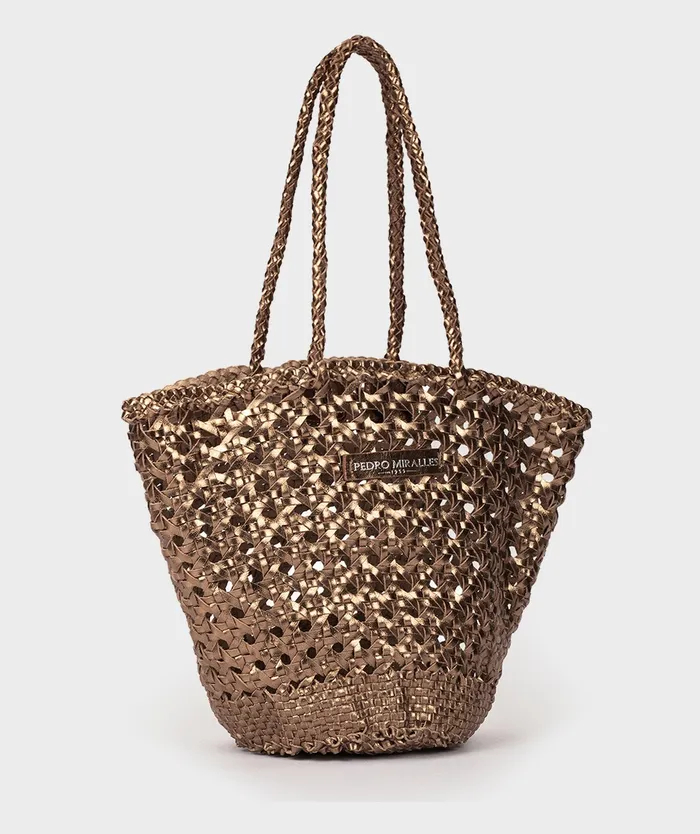 Women Catarroja Metallic 8211 Shoulder Bags Pedro Miralles Women Catarroja Metallic 8211 Shoulder Bags Pedro Miralles
