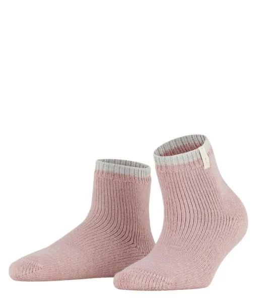 Women Cosy Plush Women Short Sock Rosewater FALKE Socks