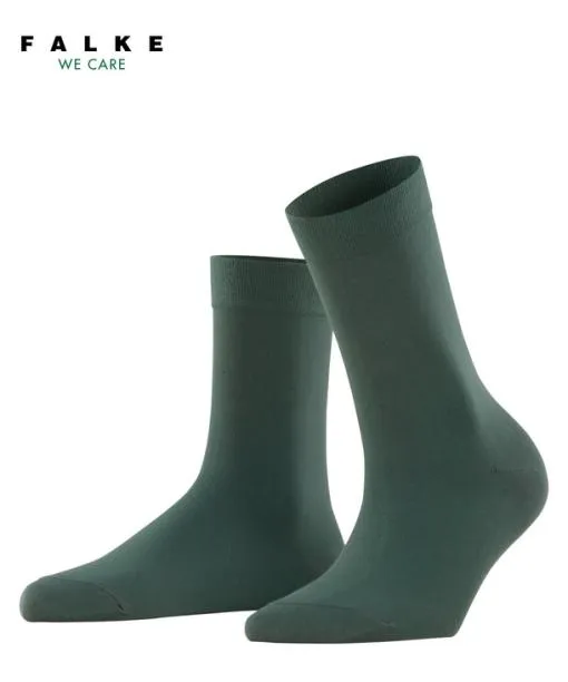 Women Cotton Touch Women Socks Hunter Green FALKE Socks
