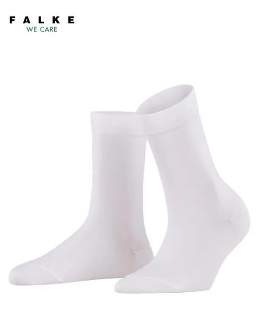 Women Cotton Touch Women Socks White FALKE Socks