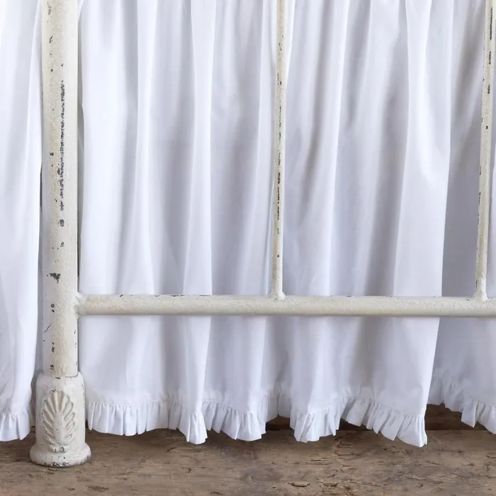 Women Country Ruffle Bedskirt Rose Sundance Catalog Bedding and Bath