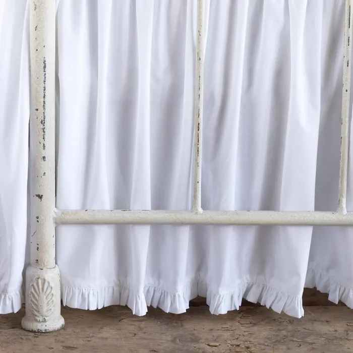 Women Country Ruffle Bedskirt Rose Sundance Catalog Bedding and Bath Women Country Ruffle Bedskirt Rose Sundance Catalog Bedding and Bath