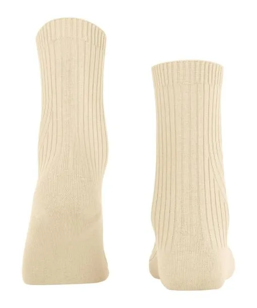 Women Cross Knit Women Socks Creme FALKE Socks