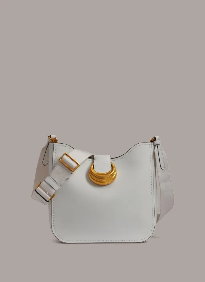 Women Crossbody Bags And Satchels Donna Karan VALLEY STREAM CROSSBODY Brilliant White Women Crossbody Bags And Satchels Donna Karan VALLEY STREAM CROSSBODY Brilliant White