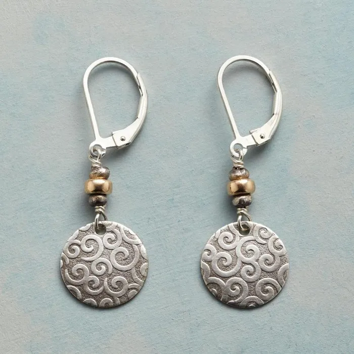 Women Curls and Swirls Earrings Sundance Catalog Earrings