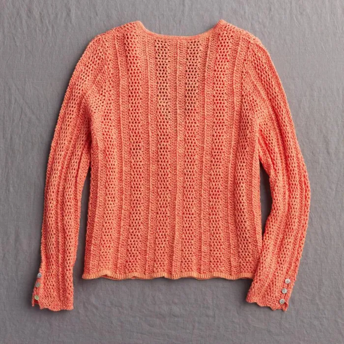 Women Della Ruffle Cardigan Petite Coral Sundance Catalog Sweaters Women Della Ruffle Cardigan Petite Coral Sundance Catalog Sweaters