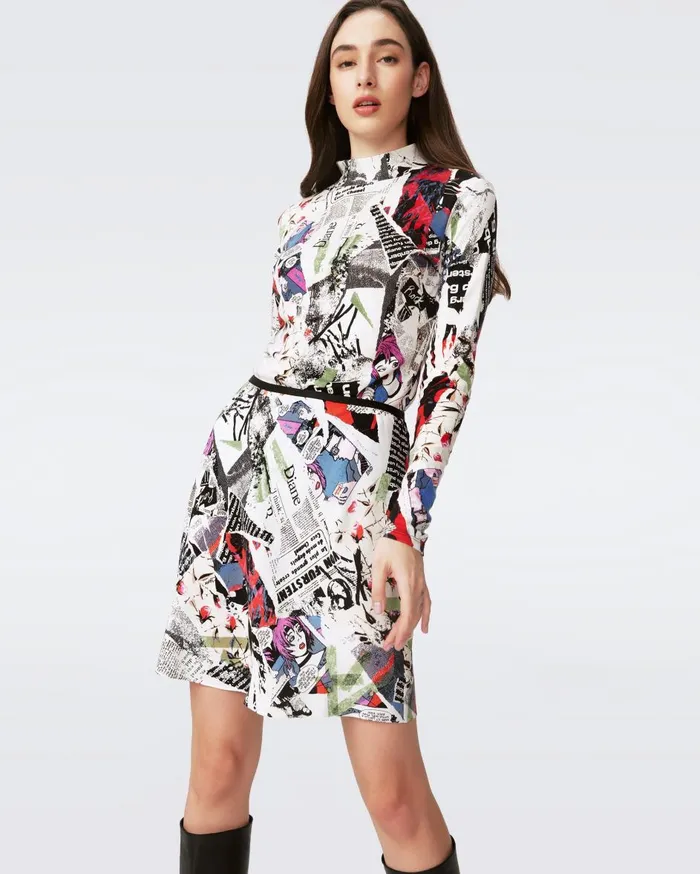 Women Doha Top Poster Girl DVF Tops