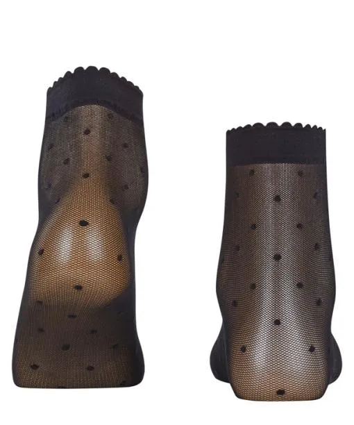 Women Dot 15 DEN Women Anklets Black FALKE Socks