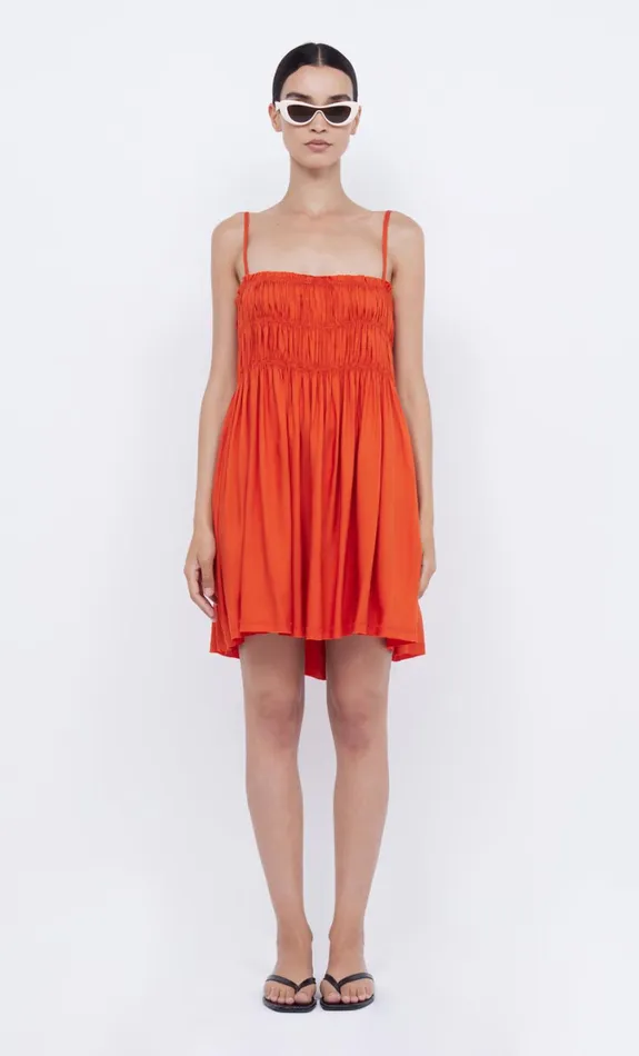 Women Dresses Bec Bridge DALI MINI SHIFT DRESS Spice