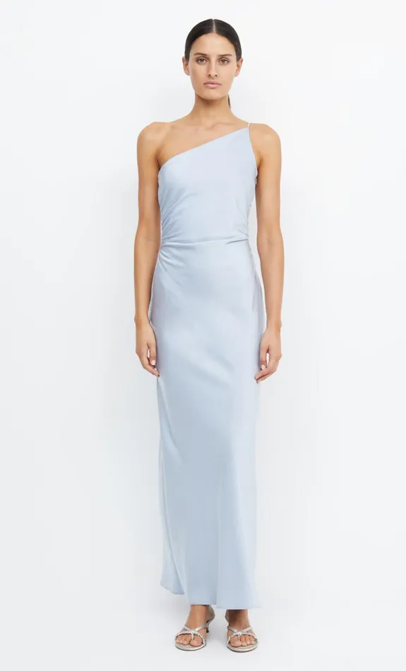 Women Dresses Bec Bridge ETERNITY ASYM MAXI DRESS Dusty Blue