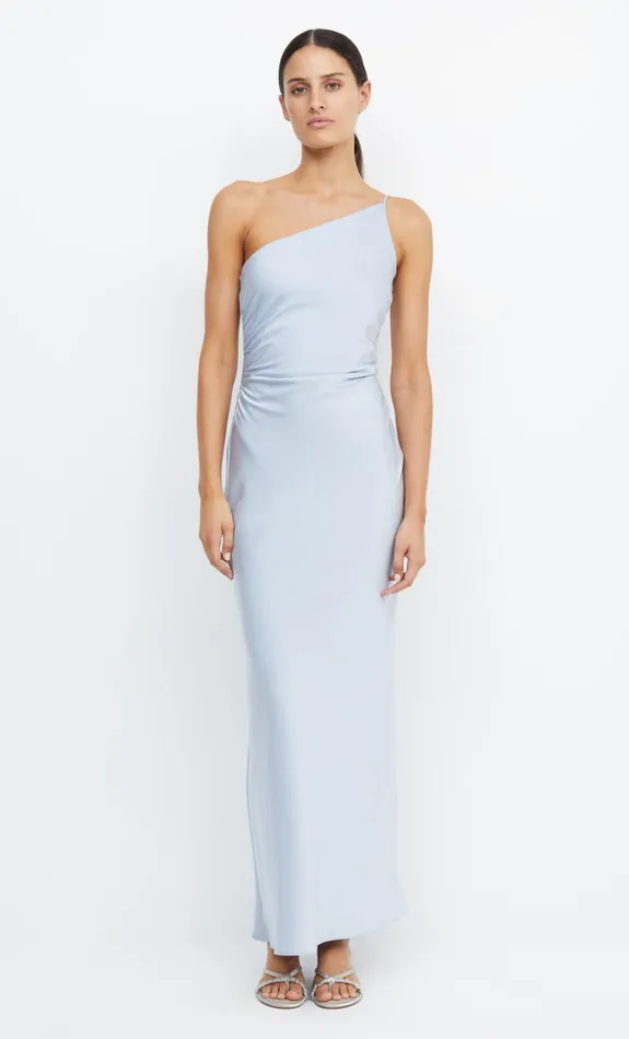 Women Dresses Bec Bridge ETERNITY ASYM MAXI DRESS Dusty Blue