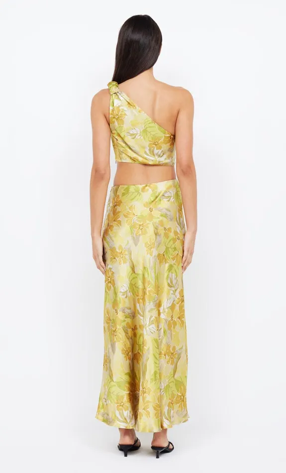 Women Dresses Bec Bridge HARPER ONE SHOULDER MAXI DRESS Citrus Floral