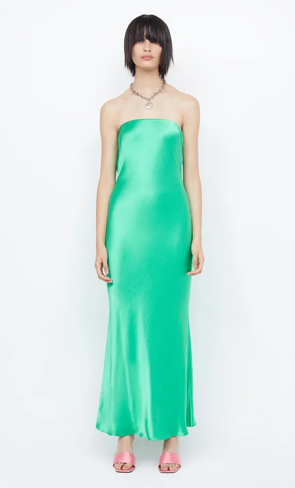 Women Dresses Bec Bridge MOON DANCE STRAPLESS DRESS Emerald