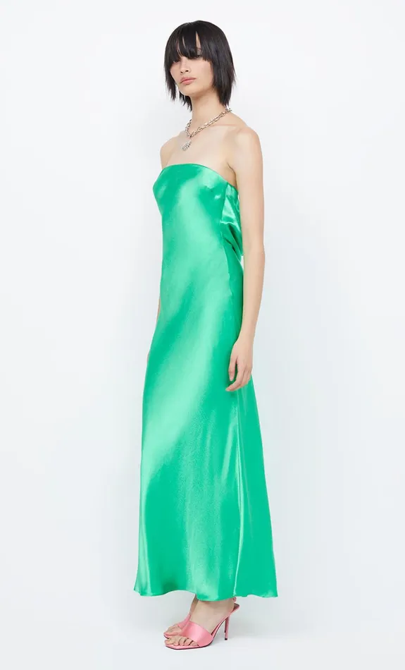 Women Dresses Bec Bridge MOON DANCE STRAPLESS DRESS Emerald