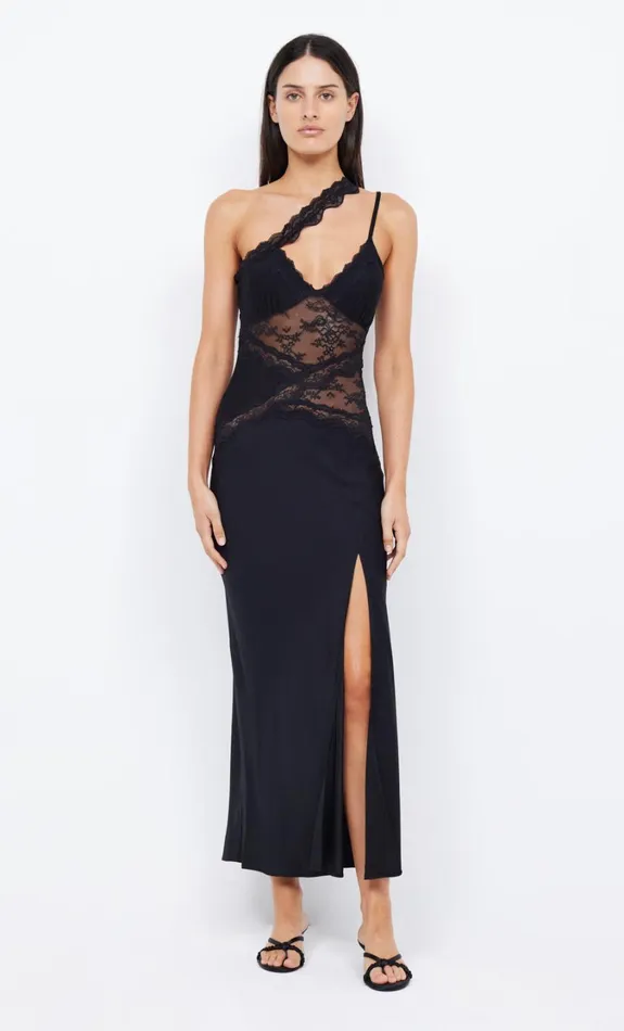 Women Dresses Bec Bridge RIA ASYM MAXI DRESS Black