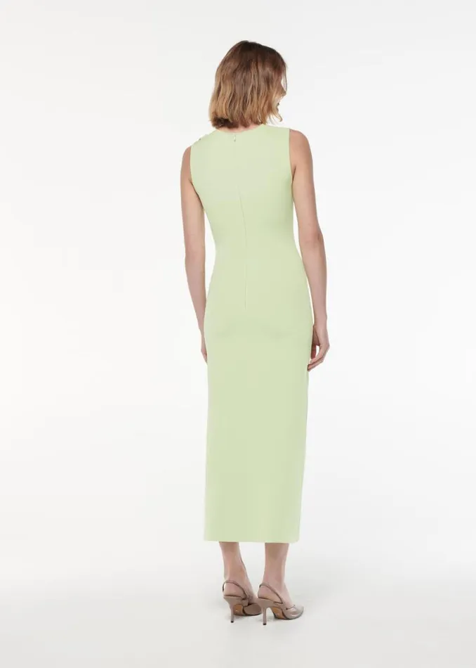 Women Dresses Roland Mouret Flat Knit Bow Midi Dress