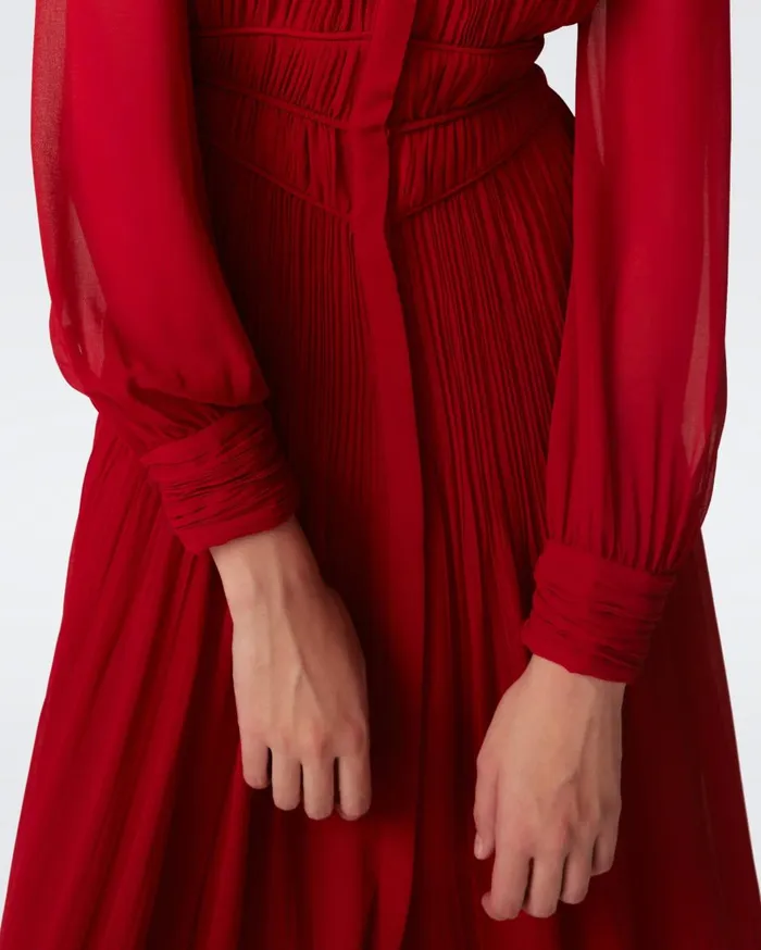 Women Dressy Dress Magenta DVF Dresses