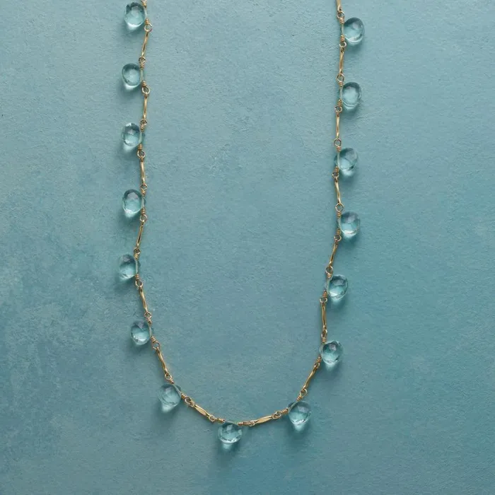 Women Drip Droplet Necklace Sundance Catalog Necklaces