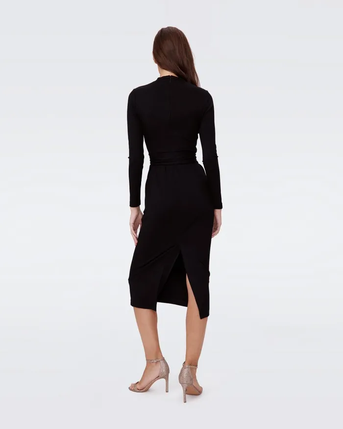 Women Finan Dress Black DVF Dresses