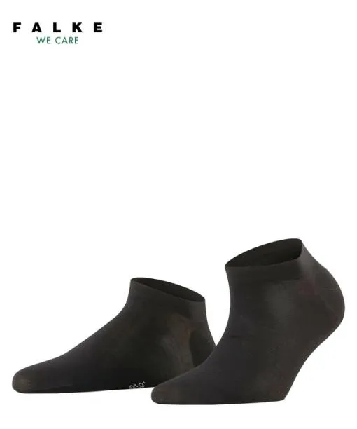 Women Fine Softness 50 DEN Women Sneaker Socks Black FALKE Ankle Socks