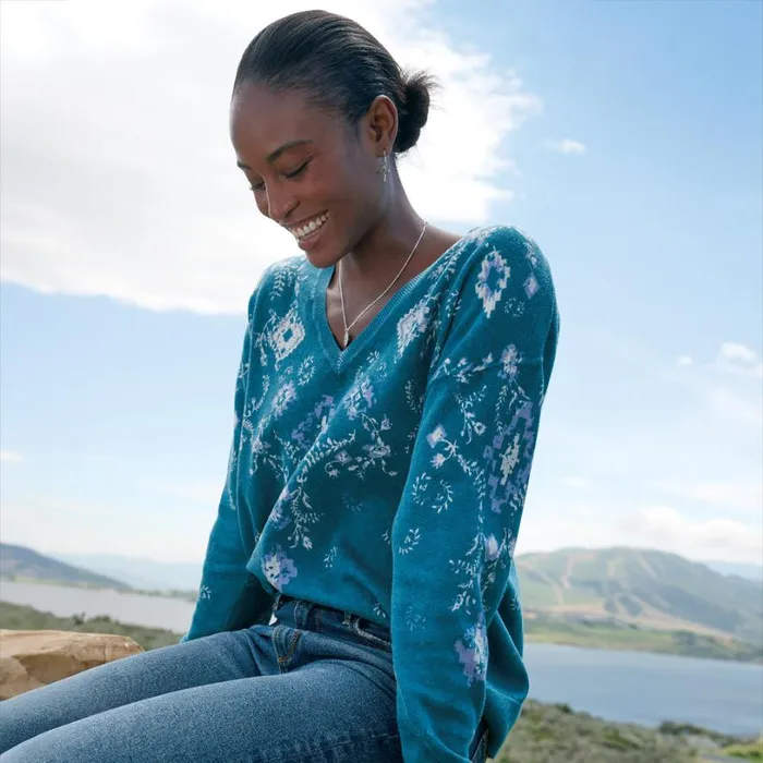 Women Glissade Sweater Petite Plum Sundance Catalog Petite Styles