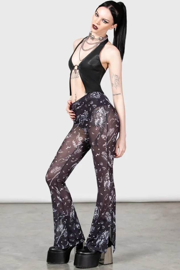 Women Going Out Killstar Dazed Skull Flares