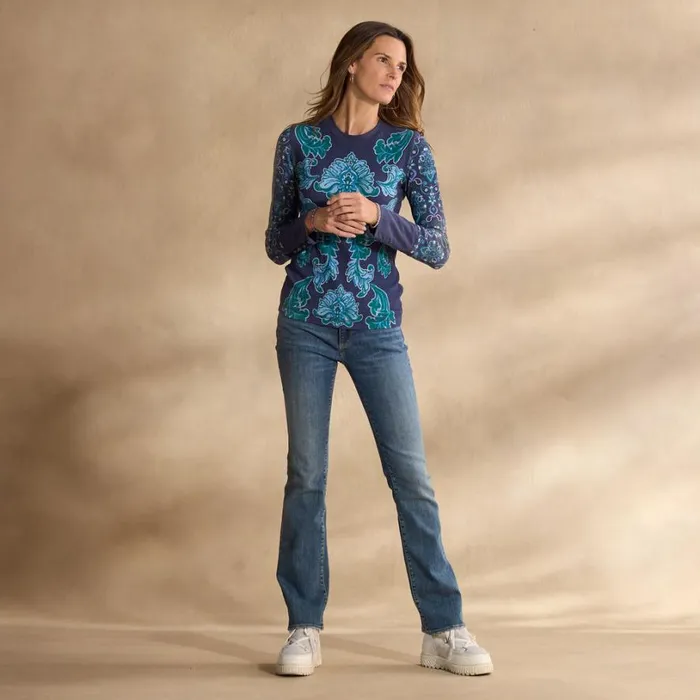 Women Gretchen Thermal Sapphire Sundance Catalog Tops Women Gretchen Thermal Sapphire Sundance Catalog Tops