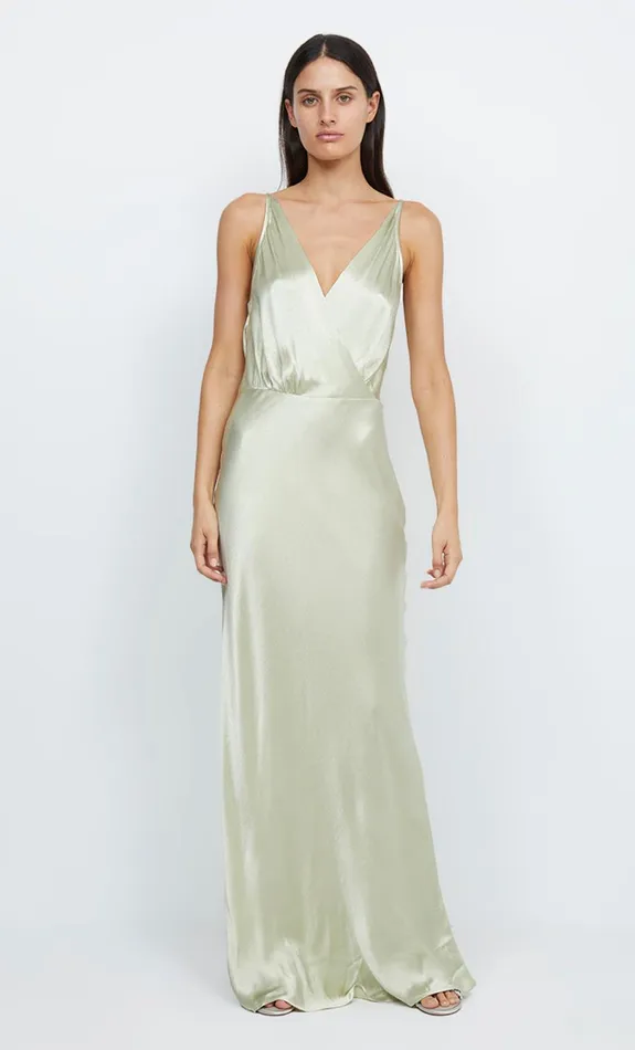 Women Guests Bec Bridge TI AMO V MAXI DRESS Honeydew