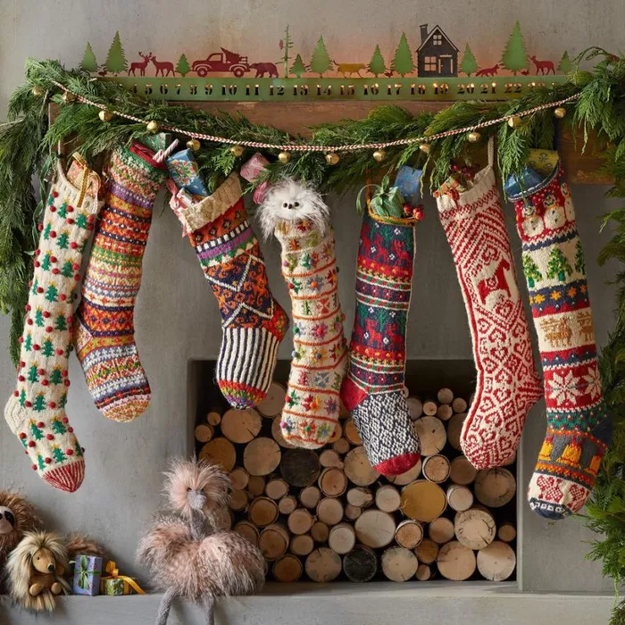 Women Heirloom Fair Isle Stocking Sundance Catalog Seasonal