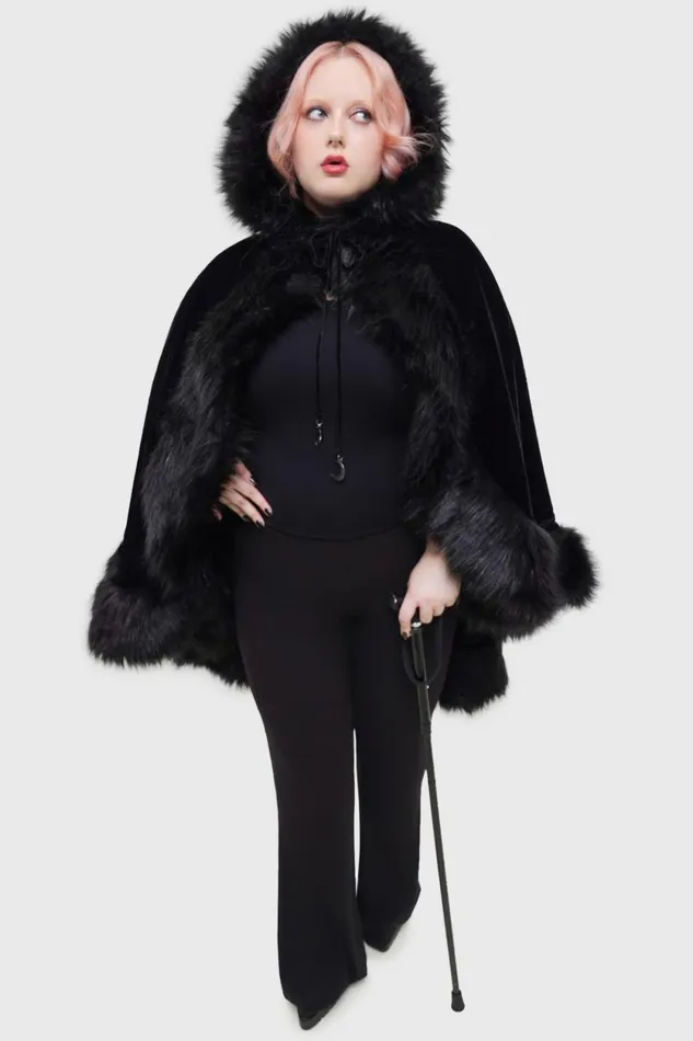 Women Jackets and Coats Killstar Dark Aura Cloak
