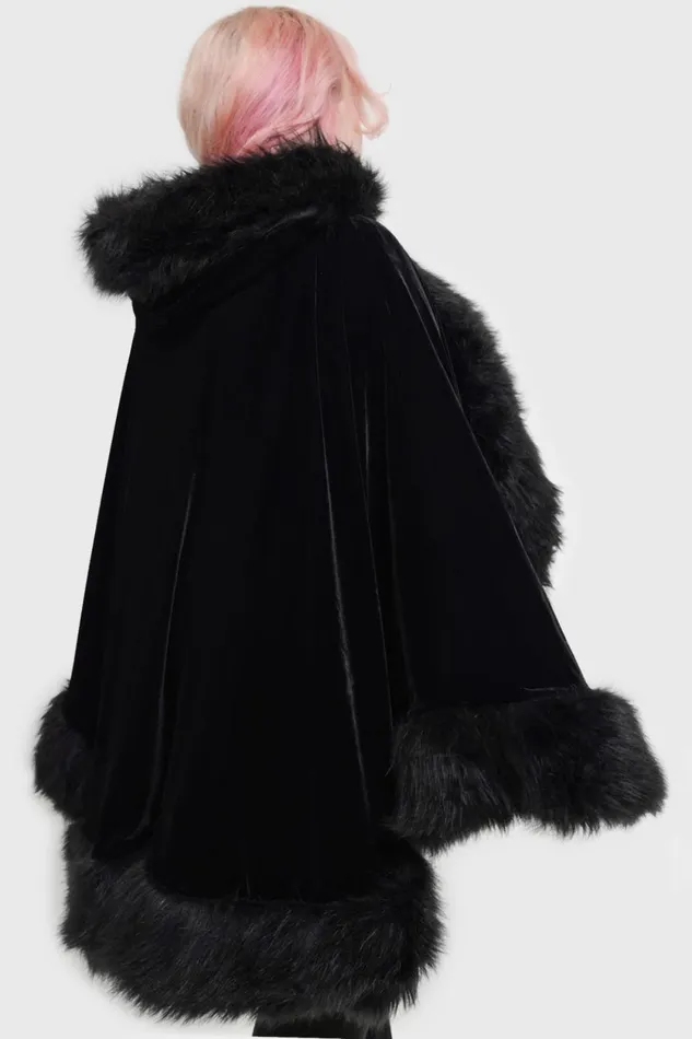 Women Jackets and Coats Killstar Dark Aura Cloak