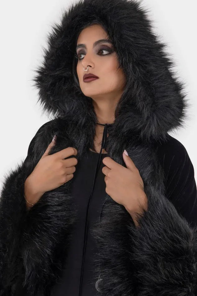 Women Jackets and Coats Killstar Dark Aura Cloak