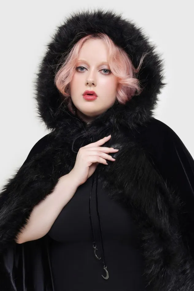 Women Jackets and Coats Killstar Dark Aura Cloak
