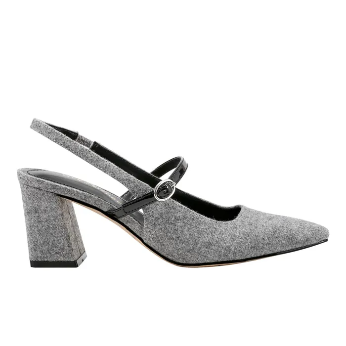 Women Lanai Slingback Pump Light Grey Flannel Marc Fisher Heels and Pumps