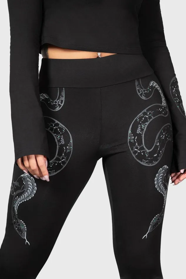 Women Leggings Killstar Slitherina Leggings