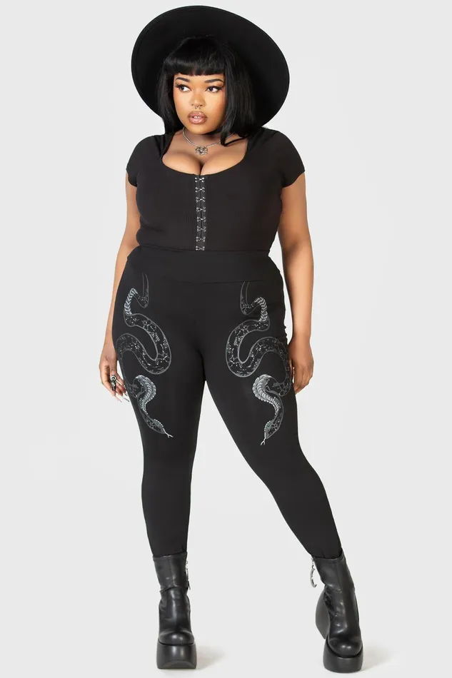 Women Leggings Killstar Slitherina Leggings