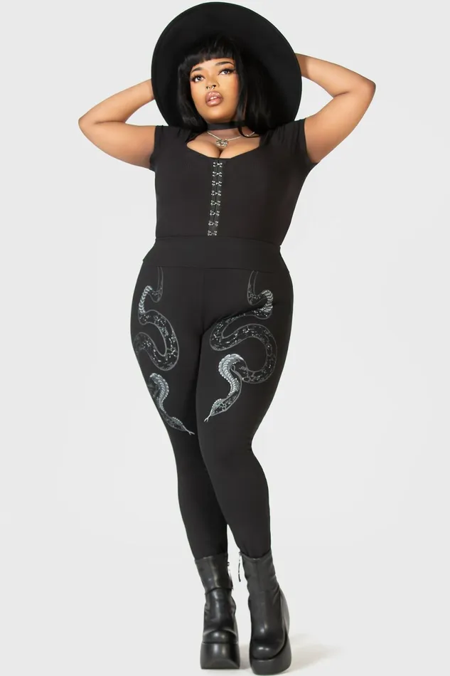 Women Leggings Killstar Slitherina Leggings