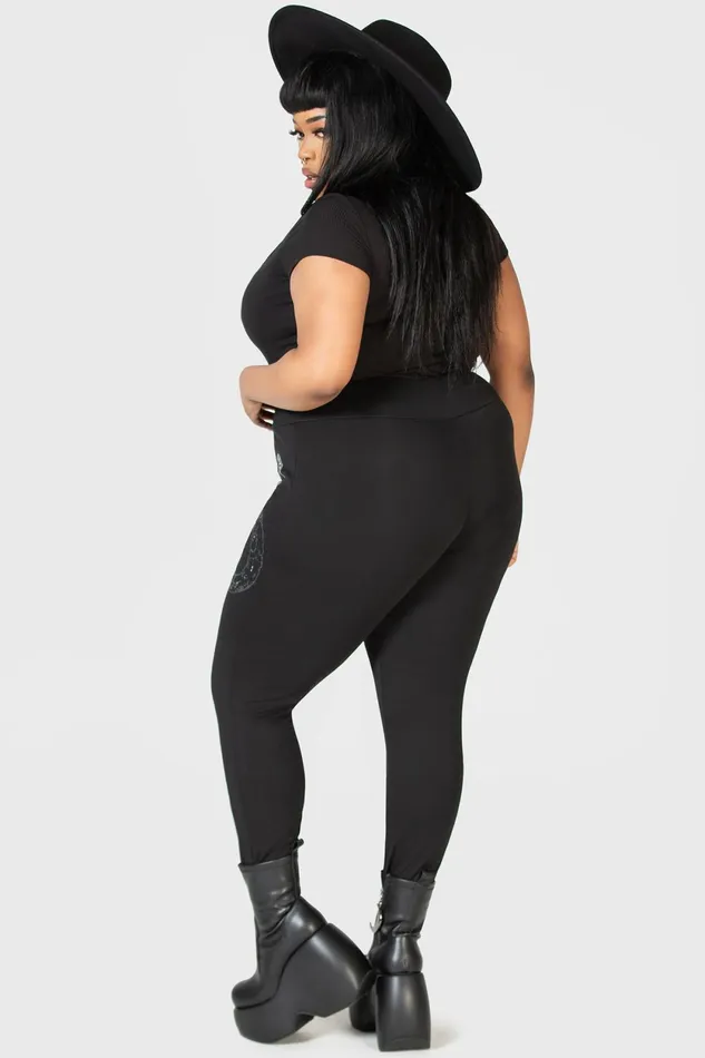 Women Leggings Killstar Slitherina Leggings