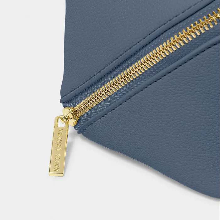 Women Makeup and Wash Bags Katie Loxton Large Personalised Makeup And Wash Bag In Navy