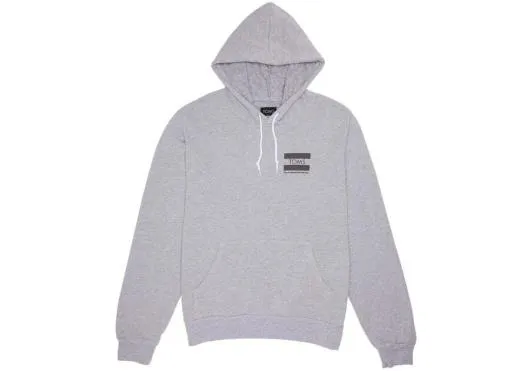 WomenMen One For One TOMS Fleece Hoodie Heather Grey TOMS Sweatshirts