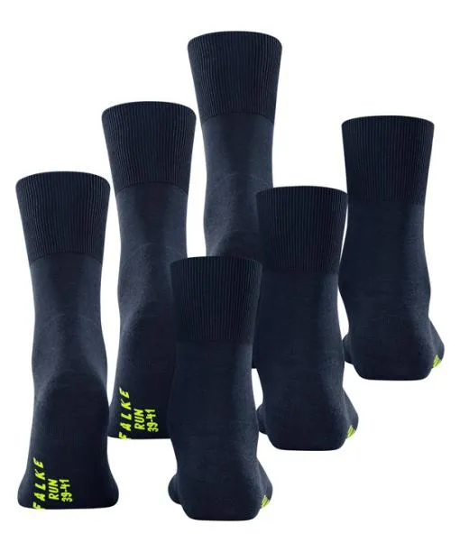 WomenMen Run 3Pack Unisex Socks Marine FALKE Socks