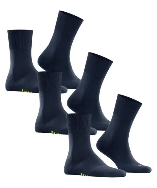 WomenMen Run 3Pack Unisex Socks Marine FALKE Socks