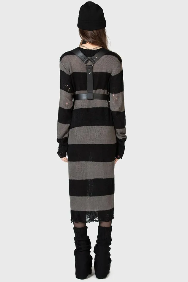 Women Midi Killstar Within Souls Sweater Dress