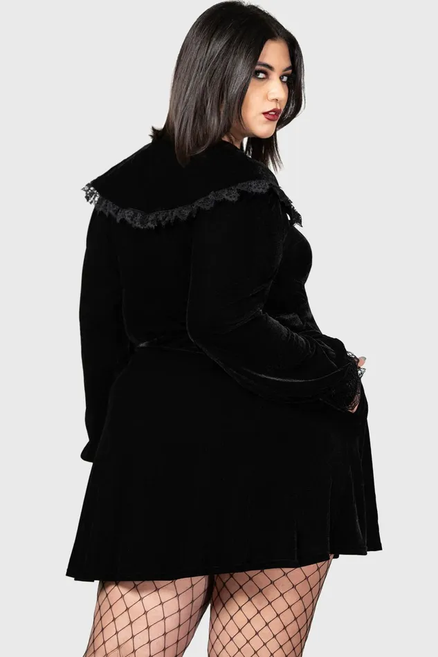 Women Mini Killstar Emilee Emilee Collar Dress