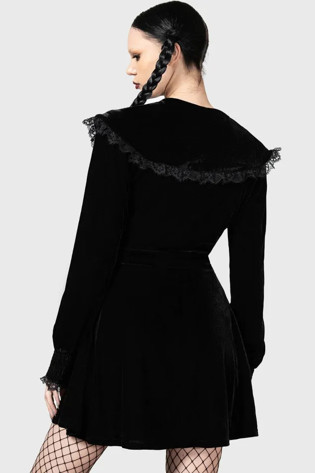 Women Mini Killstar Emilee Emilee Collar Dress