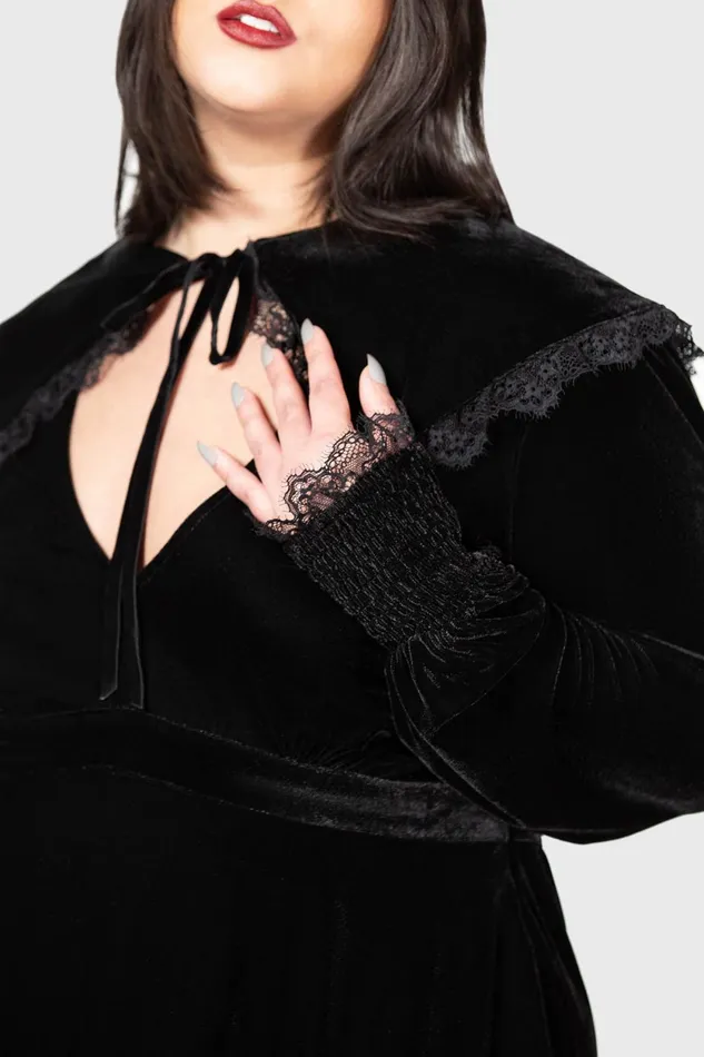 Women Mini Killstar Emilee Emilee Collar Dress